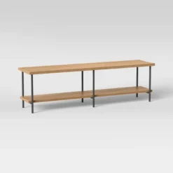 Wood And Metal TV Stand For TVs Up To 60" - Room Essentials™ 13 Wood And Metal TV Stand For TVs Up To 60" - Room Essentials™ -Furni Style Shop GUEST 008e6b5f 4d43 465d 8784 80c8ca30ed60