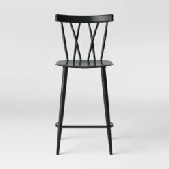 Set Of 2 Becket Metal X Back Counter Height Barstool Black - Threshold™ -Furni Style Shop GUEST 0133ff6a ae63 4a80 90d0 b9de26a3d738