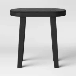 Woodland Carved Wood Accent Table - Black - Threshold 10 Woodland Carved Wood Accent Table - Black - Threshold -Furni Style Shop GUEST 028d936f c1e9 49b0 a030 2e6b1194a496
