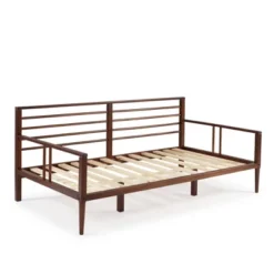 Mid Century Modern Solid Wood Spindle Daybed - Saracina Home -Furni Style Shop GUEST 03589d72 727c 4275 b0fa 7aa23312241d