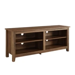 Transitional 4 Cubby Wood Open Storage TV Stand For TVs Up To 65"- Saracina Home 32 Transitional 4 Cubby Wood Open Storage TV Stand For TVs Up To 65"- Saracina Home -Furni Style Shop GUEST 055e3d67 b0c0 466b 95ea 08ad7d4ecdfb