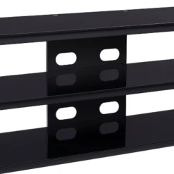 Travers Open Shelves TV Stand For TVs Up To 82" Black - CorLiving 13 Travers Open Shelves TV Stand For TVs Up To 82" Black - CorLiving -Furni Style Shop GUEST 0edd0c04 1c33 446e b656 8d2c7ae77ed5