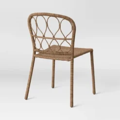 4pc Britanna Wicker Rattan Outdoor Patio Dining Chairs Arm Chairs Brown - Opalhouse™ -Furni Style Shop GUEST 13b97cb5 49f0 4bf2 bd04 5d39fffbb634