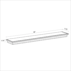 Traditional Wall Shelf White - Threshold™ -Furni Style Shop GUEST 1800e01f f3e4 4fad 9a88 96999268b9a0