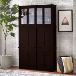 Pacific Stackable Sliding Glass Doors Cabinet - Buylateral -Furni Style Shop GUEST 181f5299 3c5c 49e7 a22d a5f823fcb081