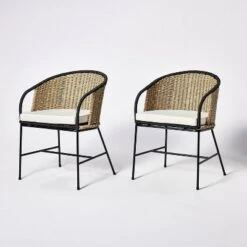 2pc Westcliff Seagrass Dining Chairs - Threshold™ Designed With Studio McGee 17 2pc Westcliff Seagrass Dining Chairs - Threshold™ Designed With Studio McGee -Furni Style Shop GUEST 1a2c5a36 ead8 4159 ba47 2d514011b1c4