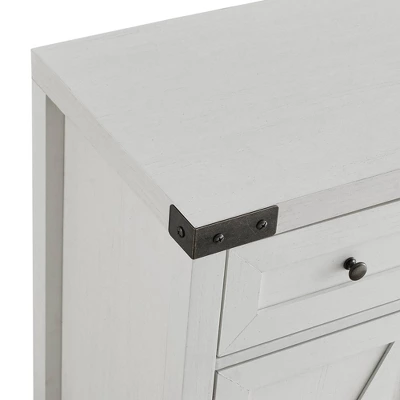 Clarabelle Rustic Farmhouse Barn Door Accent Cabinet - Saracina Home 7 Clarabelle Rustic Farmhouse Barn Door Accent Cabinet - Saracina Home - Image 5