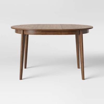 Astrid Mid-Century Round Extendable Dining Table - Threshold™ 9 Astrid Mid-Century Round Extendable Dining Table - Threshold™ - Image 7