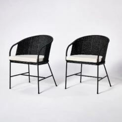2pc Westcliff Seagrass Dining Chairs - Threshold™ Designed With Studio McGee 16 2pc Westcliff Seagrass Dining Chairs - Threshold™ Designed With Studio McGee -Furni Style Shop GUEST 1ef013bb 4ce3 40b0 b848 cfeb6771829e