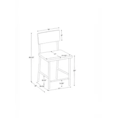 Wood & Steel Counter Stool -Natural/Black - Hearth & Hand™ With Magnolia -Furni Style Shop GUEST 1f891988 1277 4607 9995 95216da53e93