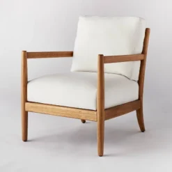 Park Valley Ladder Back Wood Arm Accent Chair - Threshold™ Designed With Studio McGee -Furni Style Shop GUEST 206cdd8a 8553 47b6 b0a9 669f755f3bb8