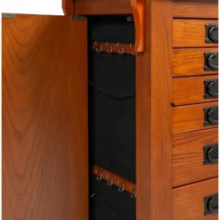 Delia Jewelry Armoire Brown - Powell Company 25 Delia Jewelry Armoire Brown - Powell Company -Furni Style Shop GUEST 2245716a fa42 47af 9bbe f7ab634fcde4