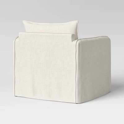 Berea Slouchy Lounge Chair With French Seams - Threshold™ 5 Berea Slouchy Lounge Chair With French Seams - Threshold™ - Image 3