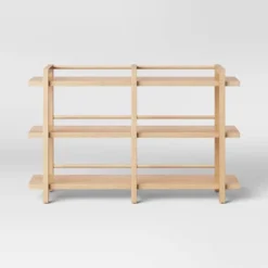 38" Hertford Wide Wood Horizontal Bookcase Brown - Threshold™ 6 38" Hertford Wide Wood Horizontal Bookcase Brown - Threshold™ -Furni Style Shop GUEST 25a1aadd 56c7 448f 8dc4 0052bf4902dd