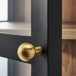 60" Crystal Cove Glass Cabinet Black - Threshold™ Designed With Studio McGee -Furni Style Shop GUEST 26fa73ea e496 41cb a096 0f669cdcbb99