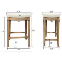 Candor Wood And Upholstered Saddle Counter Height Barstool - Threshold™ 15 Candor Wood And Upholstered Saddle Counter Height Barstool - Threshold™ -Furni Style Shop GUEST 2a74c72d c53e 400e 8fe7 34a2520b271c