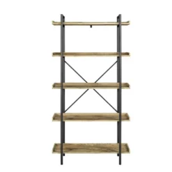 68" 5 Tray Shelf Urban Pipe X Back Bookshelf - Saracina Home 18 68" 5 Tray Shelf Urban Pipe X Back Bookshelf - Saracina Home -Furni Style Shop GUEST 2cbd23e1 fd4e 4f90 8501 19a0b1d03ecd