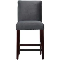 25" Velvet Parsons Counter Height Barstool Wood - Threshold™ -Furni Style Shop GUEST 2d3bee77 cfeb 484b bea2 2666e4f9a908