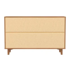 Mid-Century Modern Groove Wood 6 Drawer Dresser - Saracina Home -Furni Style Shop GUEST 2d7f1595 bb06 4f69 bbcf f8f3efce41a8