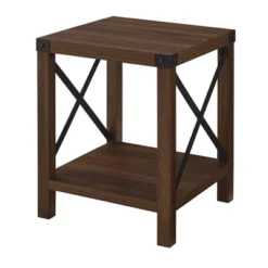 Sophie Rustic Industrial X Frame Side Table - Saracina Home 19 Sophie Rustic Industrial X Frame Side Table - Saracina Home -Furni Style Shop GUEST 2eab057f bcba 405f a0cf 6f98e2aca435