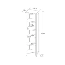 72" Carson Narrow Bookcase - Threshold™ -Furni Style Shop GUEST 2f5b1add e3dc 46cd a227 07b43a380bc4