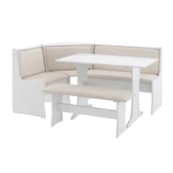 Penrose Storage Nook Dining Set - Linon -Furni Style Shop GUEST 2f75fd8a 315e 4e48 b95e 4d1473377293