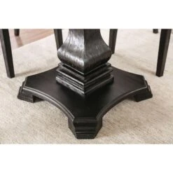 Buckley Round Dining Table White/Black - HOMES: Inside + Out -Furni Style Shop GUEST 3059dafa 2202 408f be96 050eeec8d055