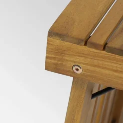 Kyoto Acacia Wood Folding Side Table - Teak - Christopher Knight Home -Furni Style Shop GUEST 30b84044 3742 44b3 b696 5dec686f589f