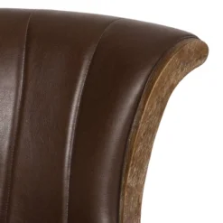 Coulee Contemporary Upholstered Roll Back Swivel Office Chair Dark Brown/Natural - Christopher Knight Home 21 Coulee Contemporary Upholstered Roll Back Swivel Office Chair Dark Brown/Natural - Christopher Knight Home -Furni Style Shop GUEST 333a42ff 1f10 44f7 9a6f d3fb0f3795a2