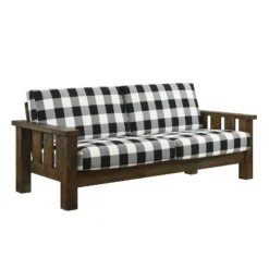 Jovie Gingham Rustic Sofa - HOMES: Inside + Out -Furni Style Shop GUEST 3395486d aa46 4a1a a252 72838a93d30e