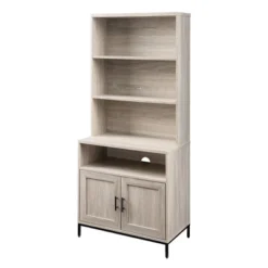 64.12" Orin Modern 2 Door Bookshelf Hutch - Saracina Home -Furni Style Shop GUEST 3430bc99 4436 4284 b8dd 536051a78bbe