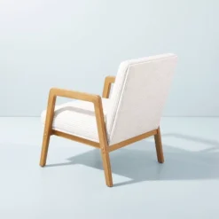 Upholstered Wood Framed Accent Arm Chair - Hearth & Hand™ With Magnolia -Furni Style Shop GUEST 34be7eee ab8a 4640 9963 66acba611404