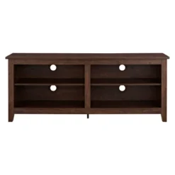 Transitional 4 Cubby Wood Open Storage TV Stand For TVs Up To 65"- Saracina Home 33 Transitional 4 Cubby Wood Open Storage TV Stand For TVs Up To 65"- Saracina Home -Furni Style Shop GUEST 35ddccd8 7420 4781 824a 55a3b4dec1bf