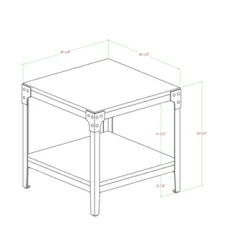 Set Of 2 Benny Urban Industrial Angle Iron Side Tables - Saracina Home -Furni Style Shop GUEST 36f541d7 e3c1 4bfe a7c1 00065ab8ba6c