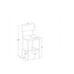 Wood & Steel Bar Stool - Natural/Black - Hearth & Hand™ With Magnolia -Furni Style Shop GUEST 3d443630 dffd 4351 a9a5 18413aa05458