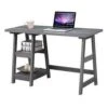 Designs2Go Trestle Desk With Shelves - Breighton Home 2 Designs2Go Trestle Desk With Shelves - Breighton Home -Furni Style Shop GUEST 3db7d0de 6089 463c a0e9 b72c938c3cc8