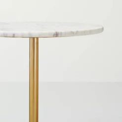Marble Top Accent Side Table Brass/White - Hearth & Hand™ With Magnolia 9 Marble Top Accent Side Table Brass/White - Hearth & Hand™ With Magnolia -Furni Style Shop GUEST 3e00fcf3 7209 4b47 b130 bc6360423e97