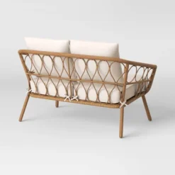 Britanna Patio Loveseat, Outdoor Furniture - Natural - Opalhouse™ -Furni Style Shop GUEST 3e5f70ee 1fe6 4751 87aa 639e042763e5