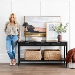 East Bluff Woven Drawer Console Table - Threshold™ Designed With Studio McGee 24 East Bluff Woven Drawer Console Table - Threshold™ Designed With Studio McGee -Furni Style Shop GUEST 3fbfc6cc 1762 479f 85f6 5816e3ff493f