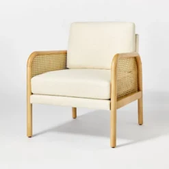 Cane Accent Chair Cream - Threshold™ Designed With Studio McGee 13 Cane Accent Chair Cream - Threshold™ Designed With Studio McGee -Furni Style Shop GUEST 425dab13 ab47 4f03 adfa 872e0793bca3