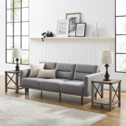 Set Of 2 Sophie Rustic Farmhouse X Frame Side Tables - Saracina Home -Furni Style Shop GUEST 43e98224 dc95 406b 9b2a 49942d8153d0