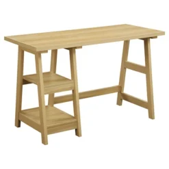Designs2Go Trestle Desk With Shelves - Breighton Home -Furni Style Shop GUEST 4b76c7d6 a99f 4fdf 9122 42818e9ee920