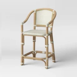 Parksley Rattan And Woven Counter Height Barstool White - Threshold™ 7 Parksley Rattan And Woven Counter Height Barstool White - Threshold™ -Furni Style Shop GUEST 4c9a09e6 8dc1 4015 8754 48fa597a2bf1
