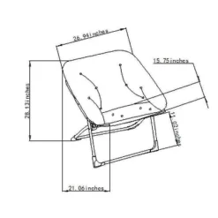 Folding Dish Kids’ Chair - Pillowfort™ -Furni Style Shop GUEST 53cafdeb cd12 4604 8d7b b3a6678386a0