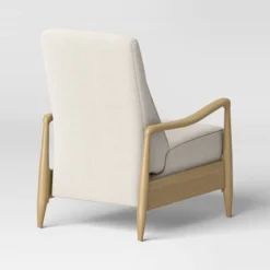 Dusk Mid-Century Wooden Arm Recliner - Threshold™ -Furni Style Shop GUEST 55702441 300a 4057 98b7 7c66fcf823b0