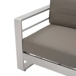 Cape Coral 5pc Aluminum And MGO Seating Set With Fire Table Khaki/Light Gray - Christopher Knight Home 28 Cape Coral 5pc Aluminum And MGO Seating Set With Fire Table Khaki/Light Gray - Christopher Knight Home -Furni Style Shop GUEST 55b5df98 7a5c 4c34 a2f0 adbe9896454f