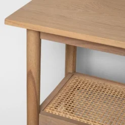 Wood & Cane Console Table - Hearth & Hand™ With Magnolia -Furni Style Shop GUEST 580df79e d800 4e4c b250 13352b3669ec