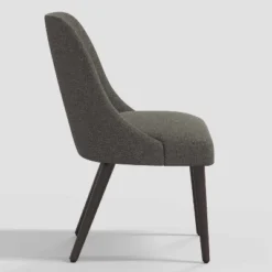 Geller Modern Dining Chair In Textured Linen Zuma - Threshold™ -Furni Style Shop GUEST 58ef16f4 9ef2 4c77 8ddd 4ad461c1f90f