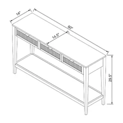 East Bluff Woven Drawer Console Table - Threshold™ Designed With Studio McGee 26 East Bluff Woven Drawer Console Table - Threshold™ Designed With Studio McGee -Furni Style Shop GUEST 5fadeab1 5821 409f b35b 9dc3416e6dfc