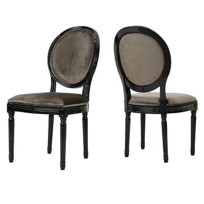 Set Of 2 Camille New Velvet Dining Chair - Christopher Knight Home 6 Set Of 2 Camille New Velvet Dining Chair - Christopher Knight Home - Image 4
